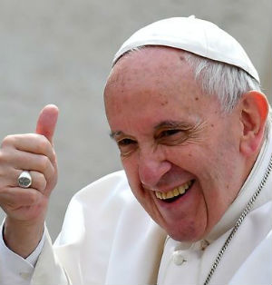'We must cherish the Holy Spirit and not speak like the devil teaches us.'