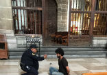 Image of Father Jose Miguel Machorro Alcala [not pictured] was severely injured after being attacked in the Mexico City Cathedral.