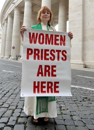 The Church still refuses to ordain women as priests.