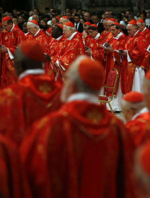Five new men will join the other cardinals on June 28.