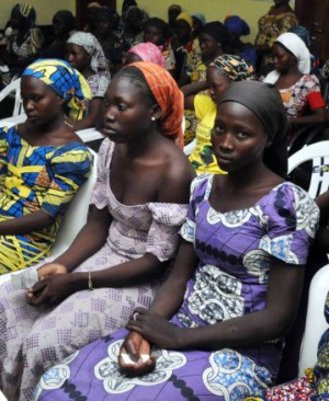 Chibok schoool girls were released from Boko Haram.