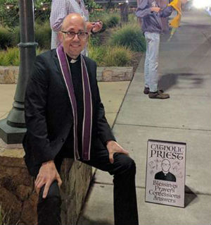 Fr. Jenuwine, parochial vicar at St. Apollinaris Parish in Napa, California had been trying to brainstorm creative ways to reach out to young adults.