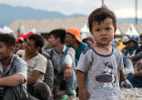 Image of Every single day 28,300 brothers and sisters are forced to flee from their homes.
