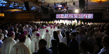 The Convocation of Catholic Leaders opened in Orlando to discuss the changing face of the Catholic Church in America.