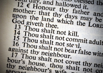 Isn't there a commandment against lying about your neighbor?