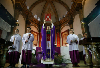 The Catholic Church in China is regulated by the government, with Beijing, not the Vatican appointing bishops.