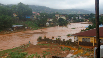Flooding has caused a massive in Sierra Leone which has killed hundreds of people.