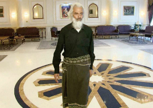 Fr. Tom in Oman, just after his release. We are grateful to the Sultan Said al Said for his help.