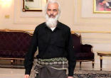 Image of A drastic change in Fr. Tom's appearance from the time he was abducted to now can easily be seen. 