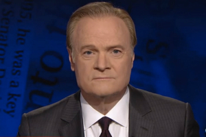 In the span of seconds, O'Donnell goes from fake jovial to surly as he is triggered by a technical glitch.