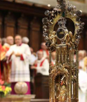 The miracle of St. Januarius was recreated on September 19, 2017.