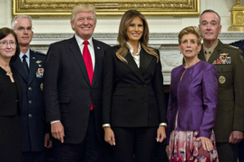 President Trump dropped a major hint that something big is coming, and it involves the military. But when, and where?