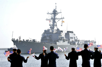The U.S. Navy has started a 10-day exercise with North Korea.