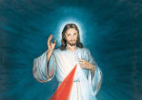 Image of The Divine Mercy message is well-known: the iconic image of Christ, with rays of red and white pouring from his heart.