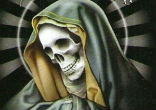 Image of Don't pray to Santa Muerte.