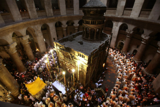 The Church of the Holy Sepulchre was established by Constantine on a site long occupied by Christians. But why would they occupy the site for so long if Christ was a myth?