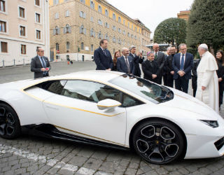 The car will be auctioned and the proceeds donated to help resettlement of Christians on the Nineveh Plain.