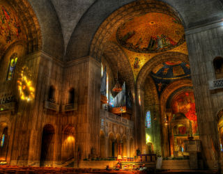 The National Shrine of the Immaculate Conception in Washington, D.C. is finally complete.