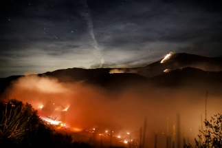 The Thomas Fire has become one of California's largest fires in history.