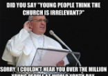 Image of An example of a Catholic-inspired meme