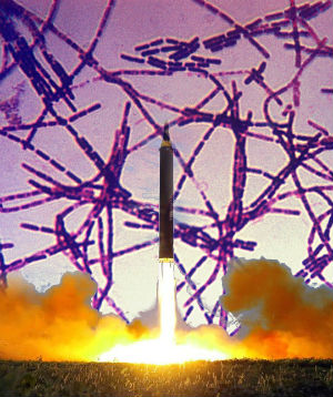 South Korean Intelligence reports North Korea launched biological weapons experiments involving anthrax.