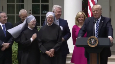 President Trump is a strong supporter of religious freedom.