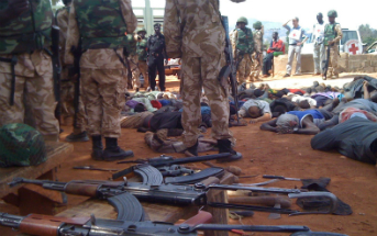 A gang of armed herdsmen are arrested by Nigerian authorities.