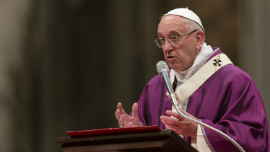 Pope Francis says Jesus prepares us for the trials we face.