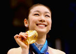 Image of Ice Skater, Yuna Kim is an Olympic Gold Medalist.