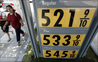 Gas has reached over $5.00 in some places and is continuing to rise.