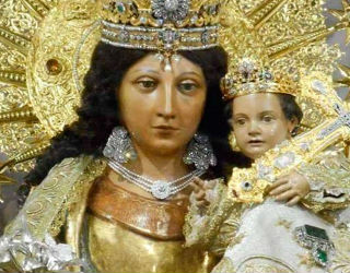Esta imagen de la patrona de Valencia permanecera en Alicante una semana.