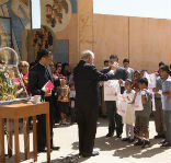 Image of A two-day campaign was held on Guadalupe Radio at the end of August, raising $92,000 in support of humanitarian efforts by Catholic Charities.