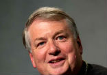 Image of Archbishop Anthony Fisher of Sydney at a Vatican press conference Oct. 5.