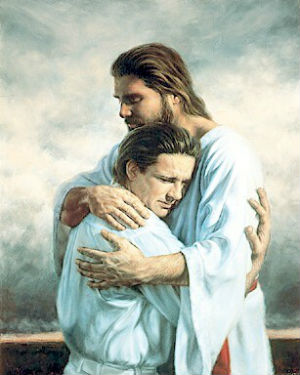 'My soul proclaims the greatness of the Lord my spirit rejoices in God my savior.'