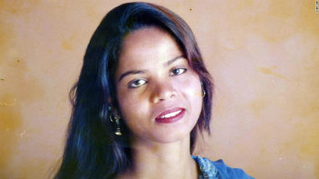 Asia Bibi spent more than 8 years on death row, falsely accused of blasphemy because of her Catholic faith.