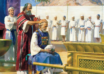 The Breastplate of Judgement was worn by the High Priests of Israel.