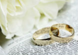 Image of Always pray for your marriage and your spouse in defense against evil. [Image by Pexels from Pixabay] - additional credit to: https://everafterweddings.com.au/