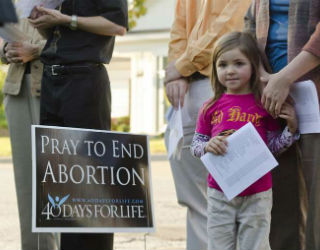 'If the vigils are removed -- who will look out for the mothers who desperately do not want to go ahead with an abortion?'