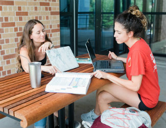 Students studying at the Center for Science & Health Professions Students studying at the Center for Science & Health Professions