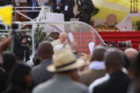 Image of Pope Francis in Antananarivo, Madagascar