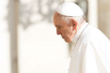 Image of Pope Francis in St. Peters Square