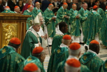 Pope Francis opened the Synod for the Bishops of the Amazon on Sunday, Oct. 6, 2019.