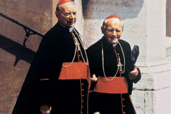 Cardinal Stefan Wyszynski and St. John Paul II
