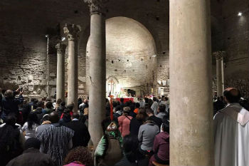 Catacombs Pact Oct. 20 2019 during Amazon Synod