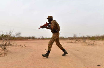 Soldier from Burkina