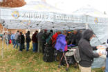 Image of Knights of Columbus coat distribution