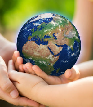 Image of There is the mother we all share in common: Mother Earth. 