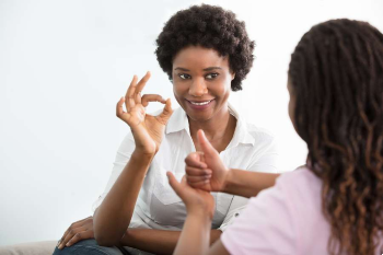 Image of Sign language