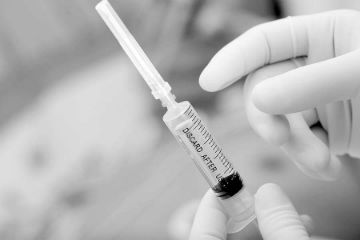 Image of Euthanasia Medical syringe