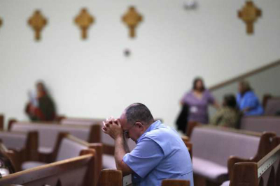 Image of Social distancing rules has many Catholics wondering if they can make a confession over the phone or online. 